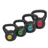 BalanceFrom Kettlebell Set 5/10/20 lb