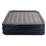 Intex Queen Deluxe Pillow Rest Airbed with Pump