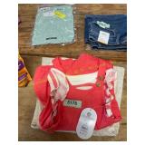 Wonder Nation Girls Shortall & Tee Set 2ct 4