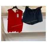 Time And Tru large tank top and shorts