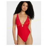 No Boundaries Plunge Swimsuit, Women s S