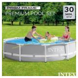Intex Prism Metal Frame Round Pool, No Pump