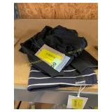 Black s cropped jacked & m tank