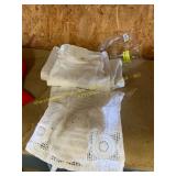 White M lace top and Sz 4 Jeans