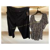Athletic works 3X pants and 4X shirt