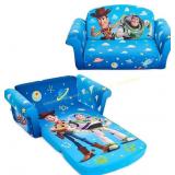 Marshmallow 2-in-1 Kids Foam Lounger Blue