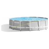 Complete? Intex 14' x 42' Prism Frame Pool Set