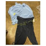 3XL knit capri & 4X Terra & sky shirt