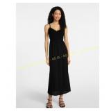No Boundaries Mix Media Maxi Dress, M