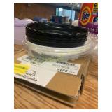 6ct black plates & 3ct white plates