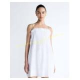 S Free Assembly Pintuck Cotton Eyelet Dress