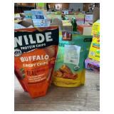 Wilde Buffalo Protein Chips, sweet potato sticks