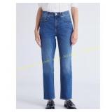 Sz 2 Free Assembly Women s Plus Jeans, 30' Inseam