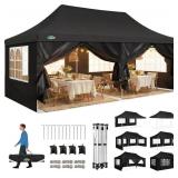 COBIZI 10x20 Pop Up Canopy with 6 Sidewalls