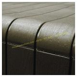 Ram Quality Outdoor Deck Box, 71 Gal, Brown