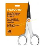 2ct Fiskars Micro Trip Scissors, 5" Blades