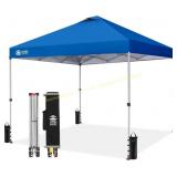 CROWN SHADES 12x12 Pop Up Canopy, Blue