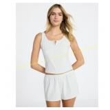 No Boundaries Cloud Core Sleepwear Top Lg