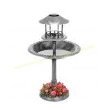 Best Choice Solar Bird Bath Pedestal Fountain