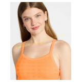 S No Boundaries Cropped Tank Top, Textured