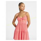 No Boundaries Women's Tiered Mini Dress Sz XS