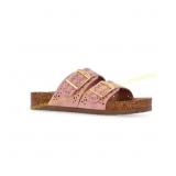 Time and Tru Women's Footbed Slide Sandals Sz 10