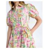 S Free Assembly Women's Cotton Mini Dress Plus