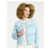 Time and Tru Quilted Women's Jacket Sz M