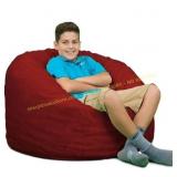 Ultimate Sack 3000 Bean Bag Chair Burgundy