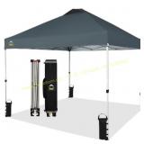 Crown Shades 10x10 Pop Up Canopy RM100H black
