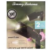 Tommy Bahama 100-Lumen Solar Spotlight 2-pack