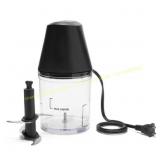 Mainstays 3-Cup Electric Food Chopper, Black