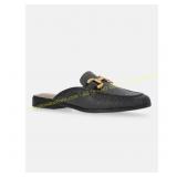 Time and Tru Women's Buckle Loafer Mules Sz 9
