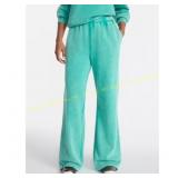L No Boundaries Washed Fleece Wide Leg Pants