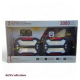 Infinity X1 Solar Work Lights, 2-Pack