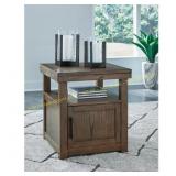 Boardernest 24" Brown Wood End Table