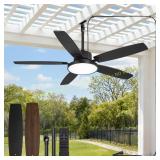 Fanbulous 52' Outdoor Ceiling Fan with Light