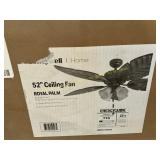 Honeywell Royal Palm 52-in LED Fan w Light