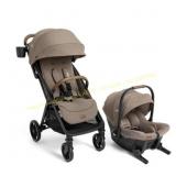 Joie Nutmeg Travel System + Mint Car Seat