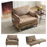 3-in-1 Convertible Sleeper Chair with Pillows