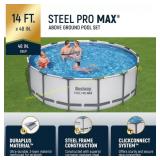 COMPLETE? Bestway Steel Pro MAX 14' x 48' Pool