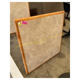 Sq dining table with leg