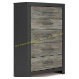 Ryderton Rustic 5-Drawer Chest