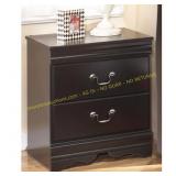Huey Vineyard Black 2-Drawer Nightstands