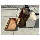 Vintage toys box, wooden box s
