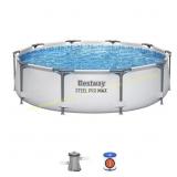 COMPLETE? 56407E 10 ft Round Steel Pro MAX Pool Se