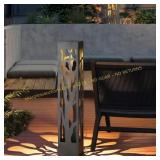 Solar Garden Path Lights - Stainless Tree