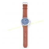 George Analog Watch, Silver Dial (42032Wmm)
