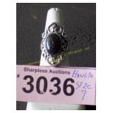 Howlite ring size 7