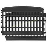 IRIS 61cm Pet Playpen Add-On, 2-Panel, Black
